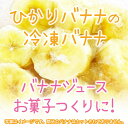 製菓・バナナジュース用【冷凍ひかりバナナ】1kg 国産バナナ