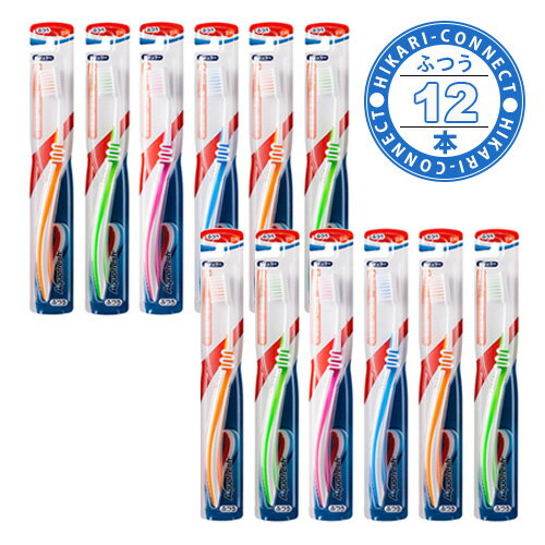 12本【Aquafresh】アクアフレッシュ 歯ブラシ 「ふつう / レギュラー」のサムネイル
