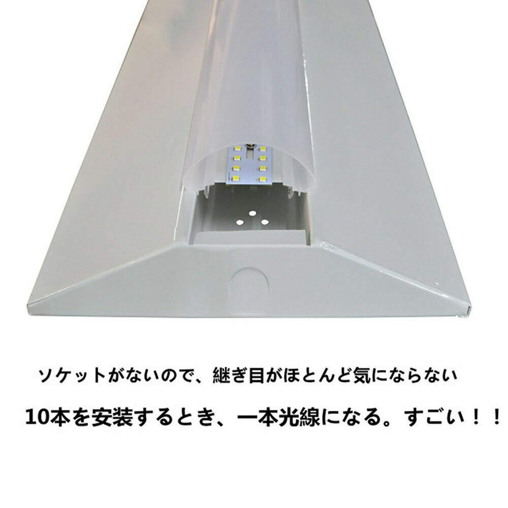 逆富士形 従来天井直付 LEDベースライト 4...の紹介画像2