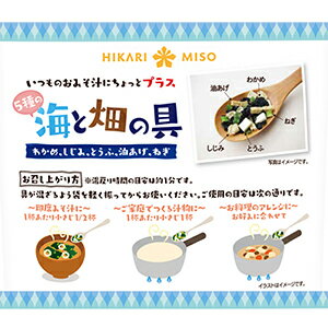 【送料無料】【まとめ買い12％OFF】＜味噌汁の具＞海と畑の具（乾燥具材）100g×お得10袋セット保存食・非常食・具材・乾燥わかめ・スープ・味噌汁・ドライ・しじみ・油揚げ・ねぎ・豆腐・味噌汁