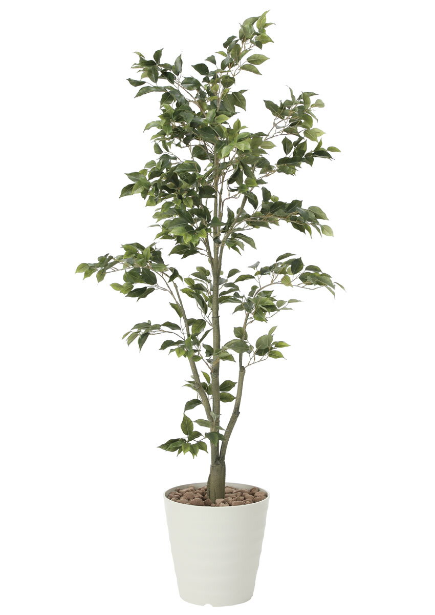 光触媒 光の楽園 フィカスツリー1.8m フェイクグリーン 大型 人工観葉植物(822K400)