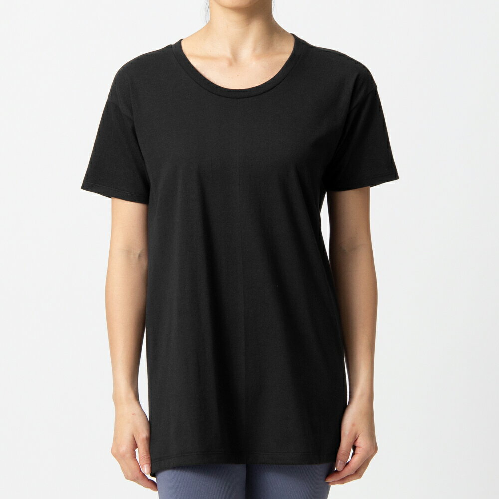 【店内商品3点以上でさらに3％OFFクーポン配布中】【店頭展示品】ダンスキン DANSKIN LONG LENGTH TEE レディース Tシャツ MVS ROUND SHAPE天竺 2019年秋冬モデル DC79305