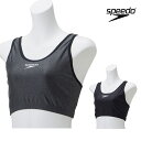 【店内商品3点以上でさらに3%OFFクーポン配布中】スピード SPEEDO フィットネス水着 レディース チューンアクロスショートトップス パッド付き ナイロントリコット2WAY SFW71901