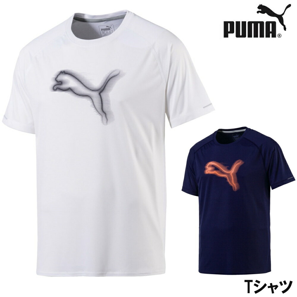 【店内商品3点以上でさらに3％OFFクーポン配布中】【店頭展示品】プーマ PUMA メンズ コアラン ロゴ SS Tシャツ 515761Pのサムネイル
