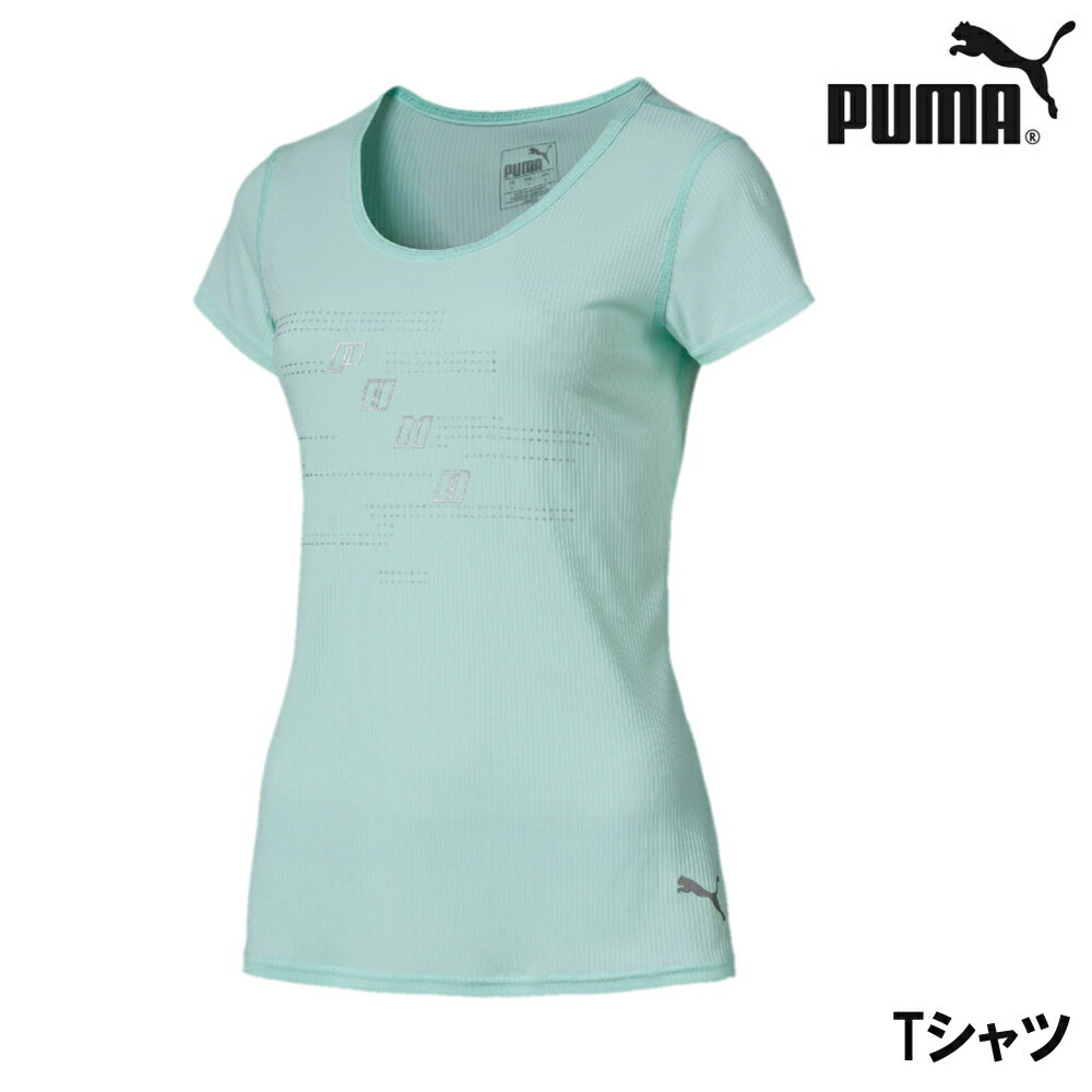 【店内商品3点以上でさらに3％OFFクーポン配布中】【店頭展示品】プーマ PUMA レディース イグナイト SS ロゴTシャツ 517992P