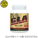 【店内商品3点以上でさらに3％OFFクーポン配布中】GOLD 039 S GYM ゴールドジム CLA 共役リノール酸 360カプセル F6250 83090