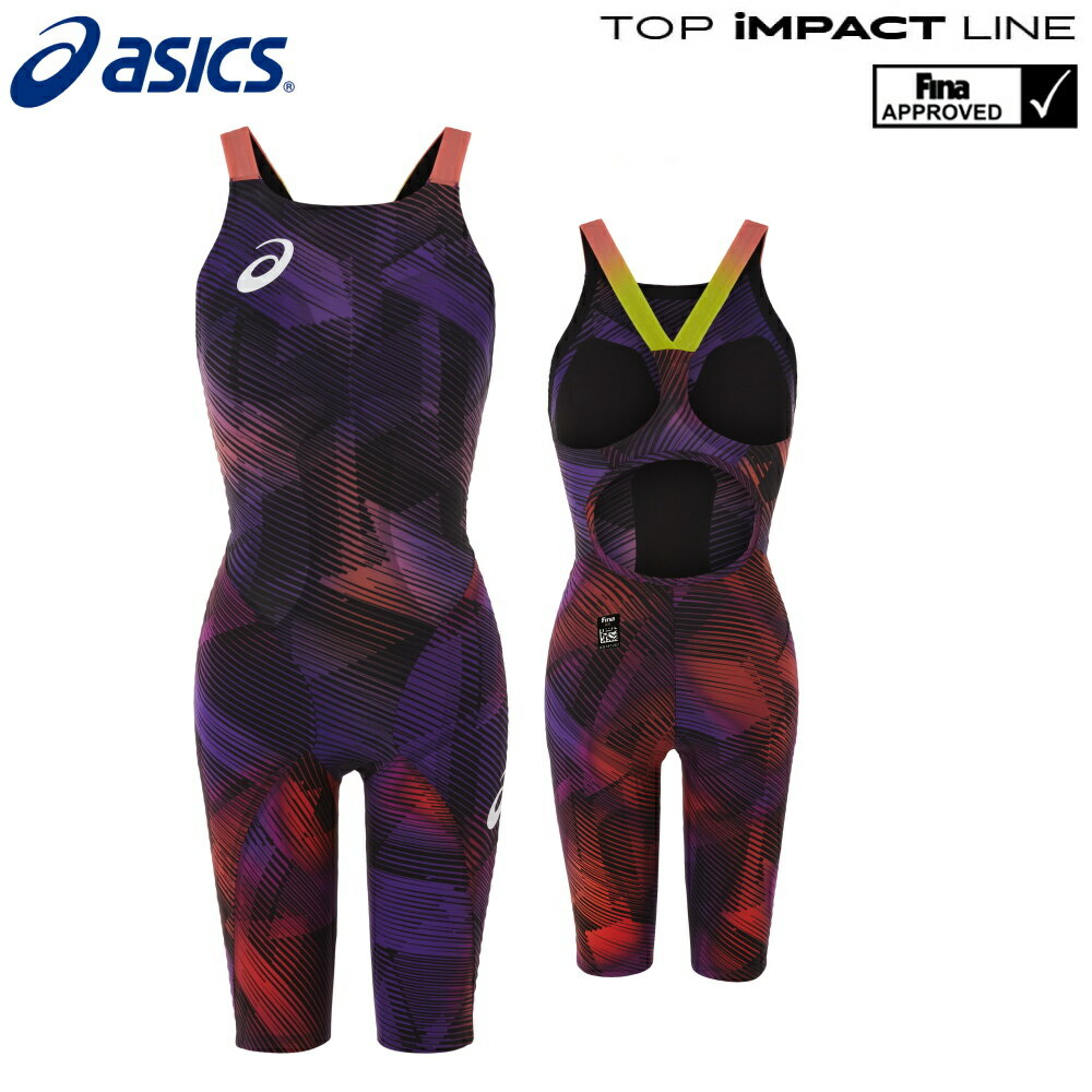 【高速割1500円OFFクーポン対象】アシックス asics 競泳水着 レディース TOP iMPACT LINE SiN 2020 トップインパクトライン シン2020 fina承認 2021年秋冬モデル新カラー 2162A076