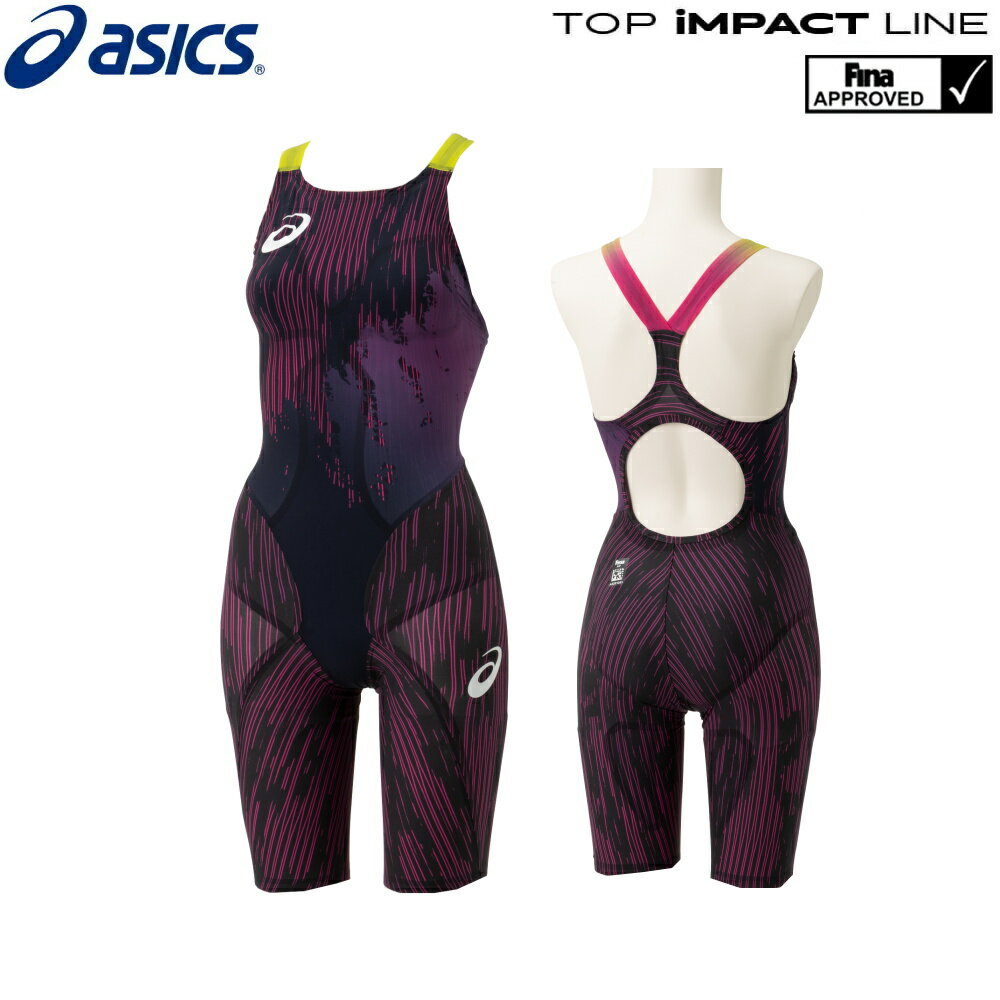 【高速割1500円OFFクーポン対象】アシックス asics 競泳水着 レディース TOP iMPACT LINE SiN 2020 トップインパクトライン シン2020 fina承認 2022年春夏モデル新カラー 2162A076