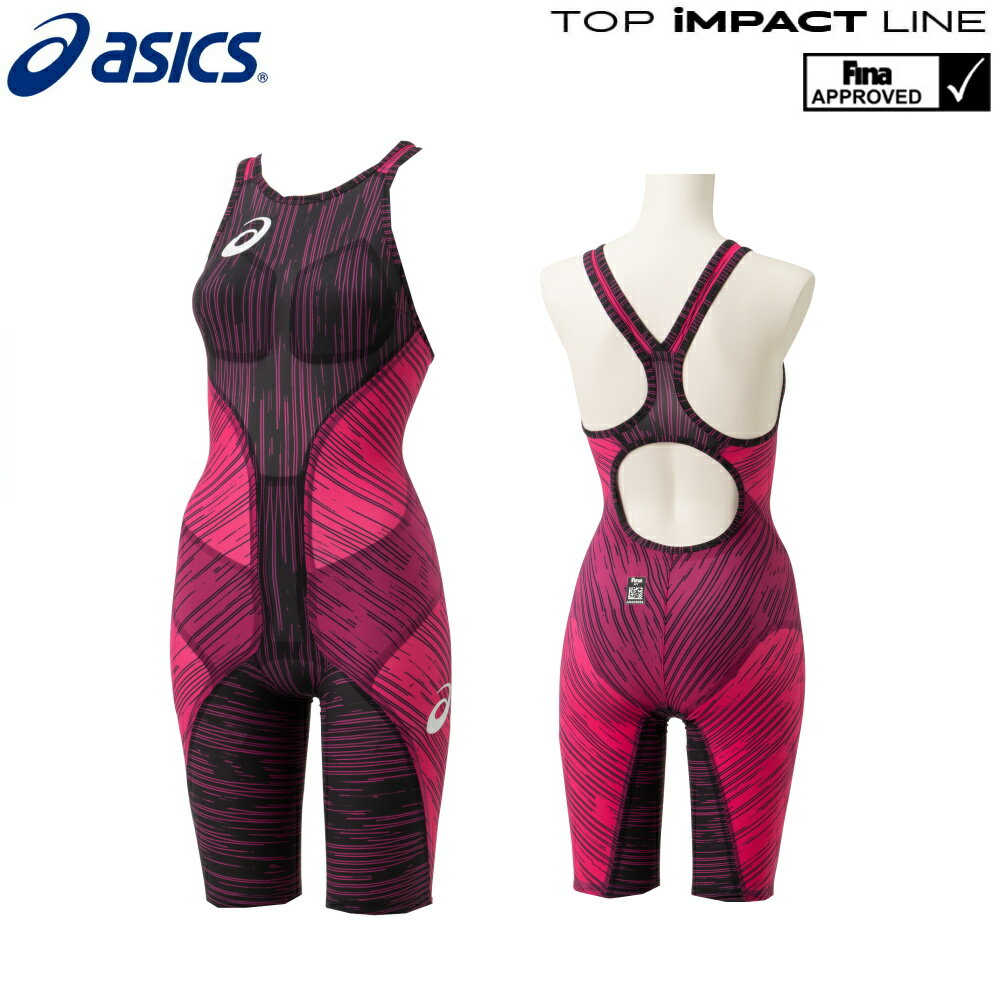 【高速割1500円OFFクーポン対象】アシックス asics 競泳水着 レディース TOP iMPACT LINE RAiOglide2+[Type2021] トップインパクトライン スパッツ fina承認 高速水着 2022年春夏モデル新カラー 専用グローブ・スイムジャック付き 2162A274