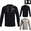【店内商品3点以上でさらに3%OFFクーポン配布中】アンダーアーマー UNDER ARMOUR UAライバルテリー フルジップ フーディー メンズ スポーツアパ...