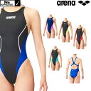 【店内商品3点以上でさらに3%OFFクーポン配布中】アリーナ ARENA 競泳水着 レディース WA承認 リミックタイプロウ クロスバック AQUA ADVAN...