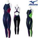 【店内商品3点以上でさらに3%OFFクーポン配布中】ミズノ MIZUNO 競泳水着 レディース ロングスーツ KX 2023年追加企画モデル ヒカリオリジナル別...
