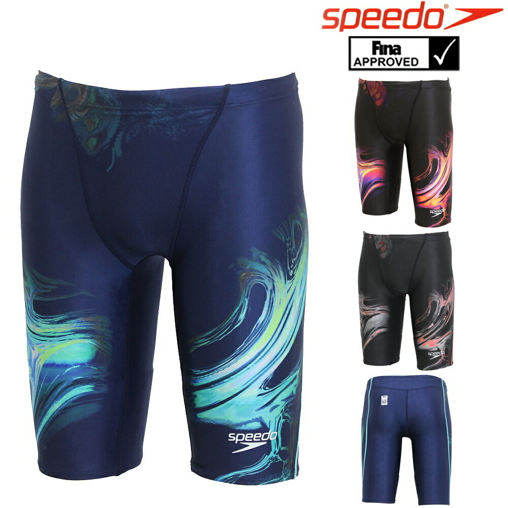 【店内商品3点以上でさらに3％OFFクーポン配布中】スピード SPEEDO 競泳水着 メンズ fina承認 フレックスシグマ2 ハイウエストジャマー2 FLEXΣ2 SC62052Fタイプ別注モデル SC62261FZ