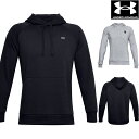 【店内商品3点以上でさらに3%OFFクーポン配布中】アンダーアーマー UNDER ARMOUR UAライバルフリース フーディー パーカー メンズ 男性 トレー...