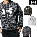 【店内商品3点以上でさらに3%OFFクーポン配布中】アンダーアーマー UNDER ARMOUR UAライバルフリース ビッグロゴ プリント フーディー パーカー...