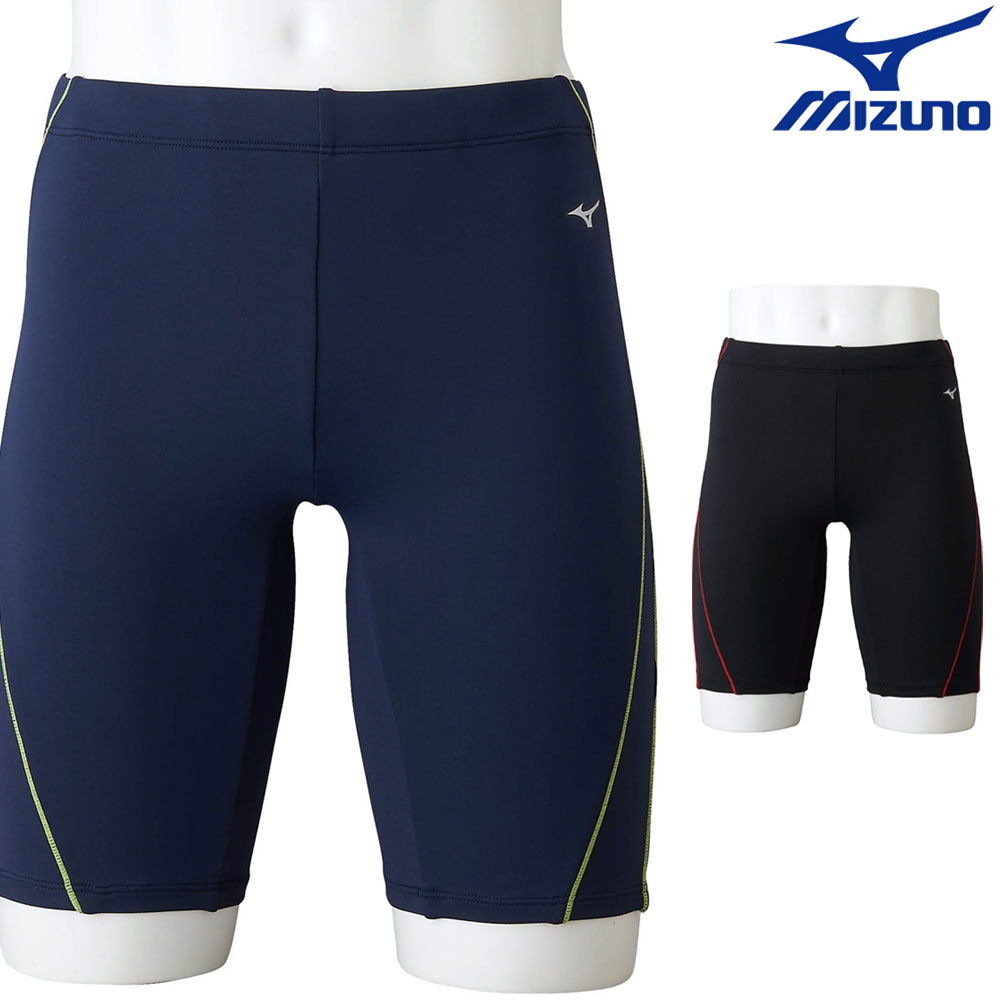 【店内商品3点以上でさらに3％OFFクーポン配布中】ミズノ MIZUNO フィットネス水着 メンズ ハーフスパッツ 保温水着 あったか 2022年秋冬モデル N2JB2615