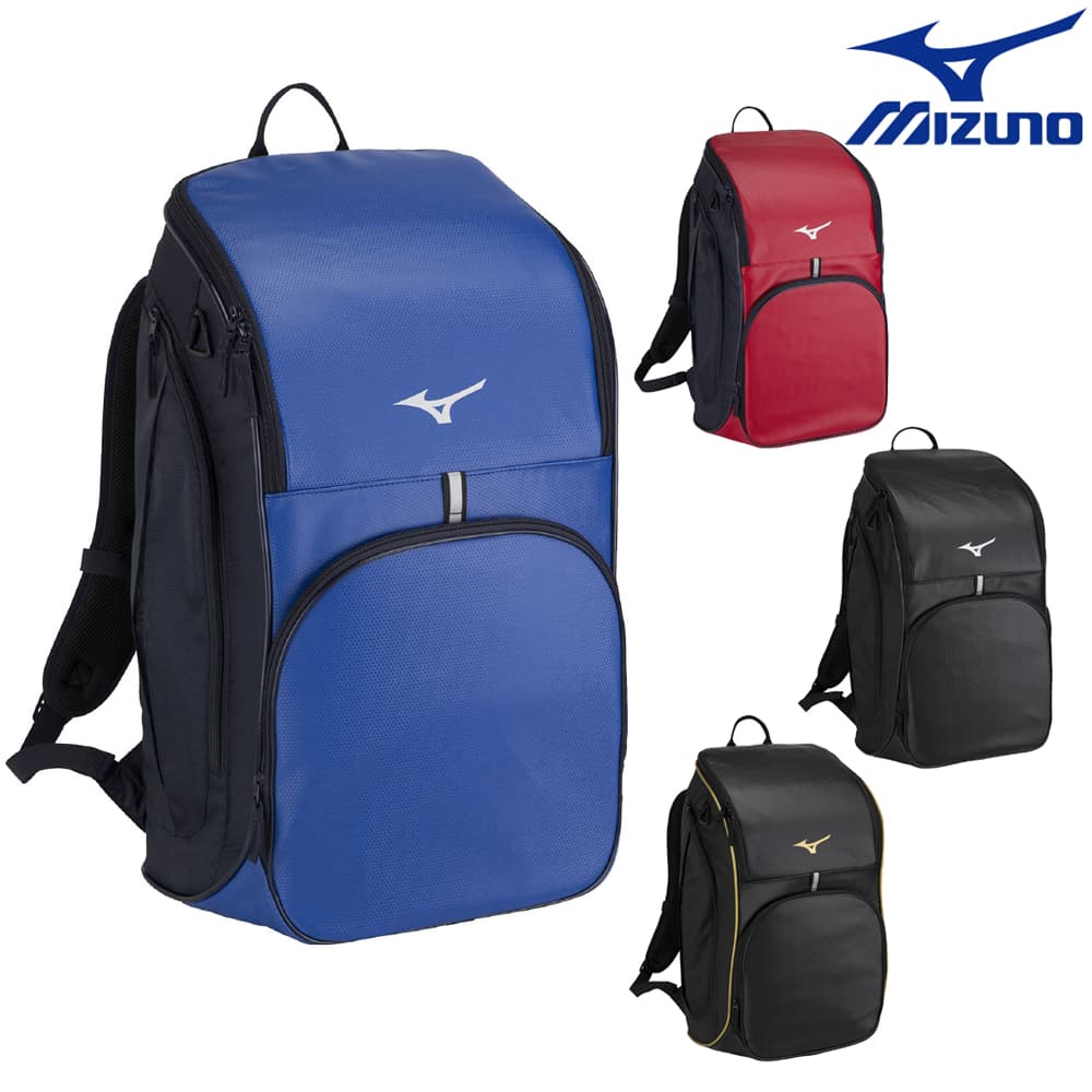 【店内商品3点以上でさらに3％OFFクーポン配布中】ミズノ MIZUNO 水泳 チームバックパック40 合皮 リュック スポーツバッグ 33JD3108