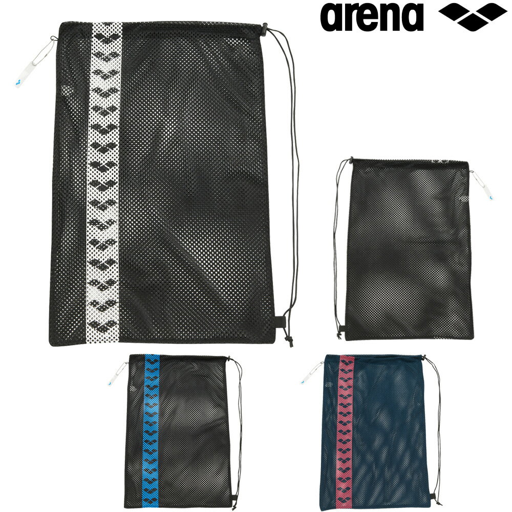 【店内商品3点以上でさらに3％OFFクーポン配布中】アリーナ ARENA 水泳 メッシュバッグ スイミングバッグ AEAVJA06のサムネイル