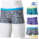 【店内商品3点以上でさらに3%OFFクーポン配布中】ミズノ MIZUNO 競泳水着 ジュニア男子 練習用 エクサースーツ ショートスパッツ EXER SUITS...
