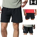 【店内商品3点以上でさらに3%OFFクーポン配布中】アンダーアーマー UNDER ARMOUR UAバニッシュウーブン 6インチ グラフィック ショーツ メンズ...