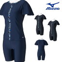 【店内商品3点以上でさらに3%OFFクーポン配布中】ミズノ MIZUNO フィットネス水着 レディース セパレーツ ドレスアップスイム パッド付き 2024年春...