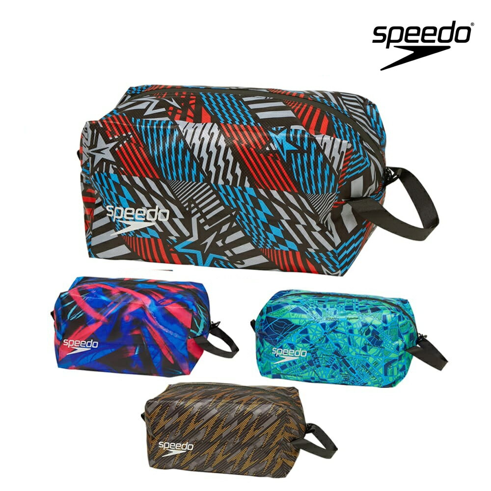 スピード SPEEDO 水泳 ノベルティウォータープルーフ(M) ポーチ 防水 スイミングバッグ プール 2024年春夏モデル SE22404のサムネイル