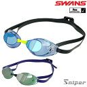 スワンズ SWANS 水泳 レーシングゴーグル スナイパー ミラーレンズ ノンクッション FINA承認 競泳 辰デザイン 辰年 2024年春夏限定モデル SR-10MLD24S