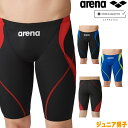 【店内商品3点以上でさらに3％OFFクーポン配布中】アリーナ ARENA 競泳水着 ジュニア男子 WORLD AQUATICS承認 レーシングスパッツ ハーフレッグ AQUA XTREME 2024年春夏モデル ARN-4022MJ