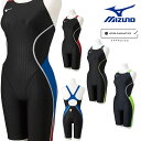 【クーポンで更に11%OFF対象】ミズノ MIZUNO 競泳水着 レディース WORLD AQUATICS承認 ハーフスーツ マスターズバック STREAM ACE ストリームフィットA N2MG1240 fina マーク あり