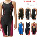 スピード SPEEDO 競泳水着 レディース WORLD AQUATICS承認 セミオープンバックニースキン オールインワン FLEX Σχ SCW12302F fina マーク あり