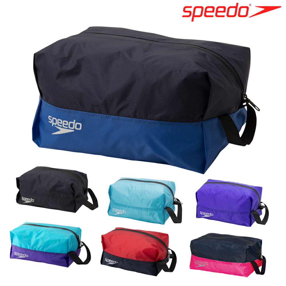 【店内商品3点以上でさらに3％OFFクーポン配布中】スピード SPEEDO 水泳 ウォータープルーフ（L） バッグ ポーチ SD98B68 スイミングバッグのサムネイル