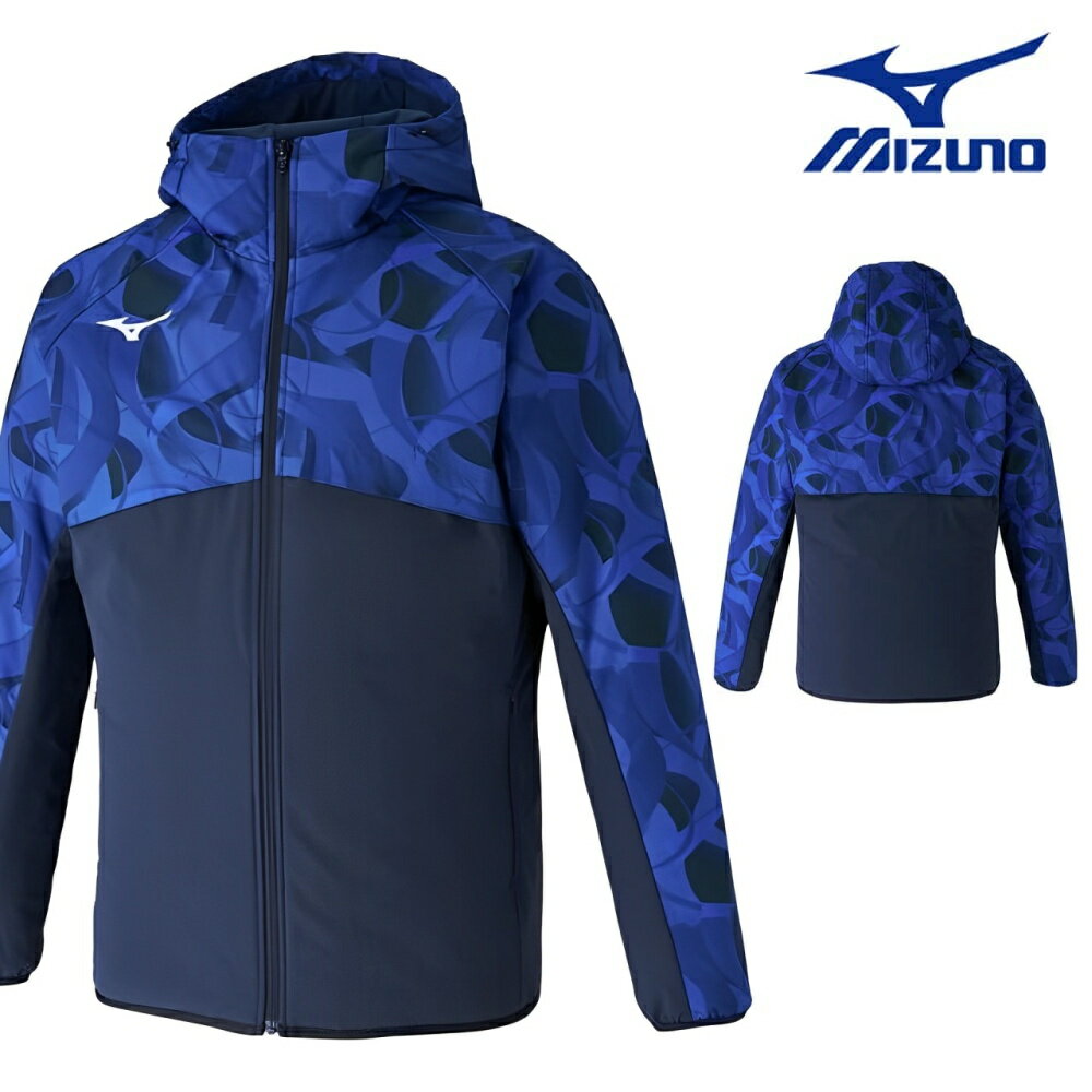 【店内商品3点以上でさらに3%OFFクーポン配布中】ミズノ MIZUNO サーマルチャージウォーマージャケット ユニセックス 水泳 トレーニングウェア 練習 M...
