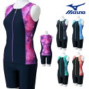 【店内商品3点以上でさらに3%OFFクーポン配布中】ミズノ MIZUNO フィットネス水着 レディース FWセパレーツ セパレート パッド付き 2024年秋冬モ...