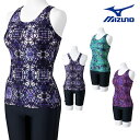 【店内商品3点以上でさらに3%OFFクーポン配布中】ミズノ MIZUNO フィットネス水着 レディース FWセパレーツ セパレート パッド付き 2024年秋冬モ...