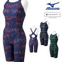 【店内商品3点以上でさらに3%OFFクーポン配布中】ミズノ MIZUNO 競泳水着 レディース WA承認モデル STREAM ACE ハーフスーツ マスターズバ...