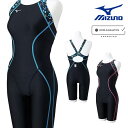 【店内商品3点以上でさらに3%OFFクーポン配布中】ミズノ MIZUNO 競泳水着 レディース WA承認モデル ST Lala ハーフスーツ マスターズバック ...