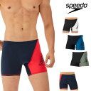 【店内商品3点以上でさらに3%OFFクーポン配布中】スピード SPEEDO 競泳水着 練習用水着 メンズ パネルフリージリーターンズハーフボックス ENDURA...