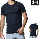アンダーアーマー UNDER ARMOUR UAヒートギア フィッティド ノベルティ ショートスリーブ シャツ メンズ 男性 スポーツアパレル トレーニング U...