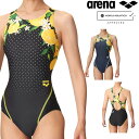 【店内商品3点以上でさらに3%OFFクーポン配布中】アリーナ ARENA 競泳水着 レディース WA承認モデル レーシングワンピース オープンバック AQUA ...