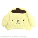 【店内商品3点以上でさらに3%OFFクーポン配布中】タオルキャップ ヘアーキャップ サンリオキャラクター ポムポムプリン サンタン マイクロファイバー 吸水タオ...