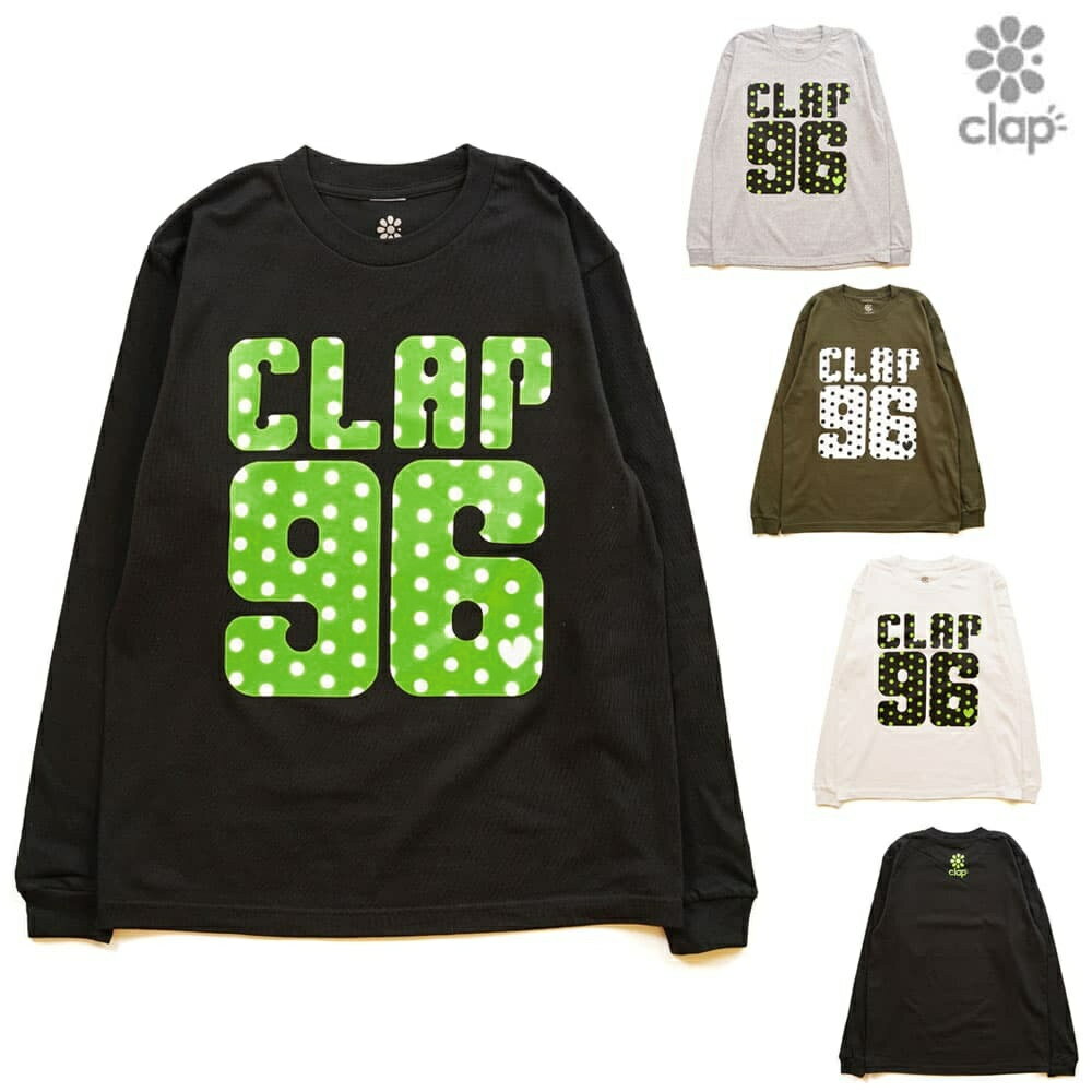 【店内商品3点以上でさらに3％OFFクーポン配布中】クラップ CLAP ジードット ロングスリーブTシャツ レディース スポーツアパレル トレーニング フィットネス 女性 CTS24097