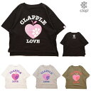 【店内商品3点以上でさらに3%OFFクーポン配布中】クラップ CLAP クラップル ビッグTシャツ レディース スポーツアパレル トレーニング フィットネス 女性 CTS25007