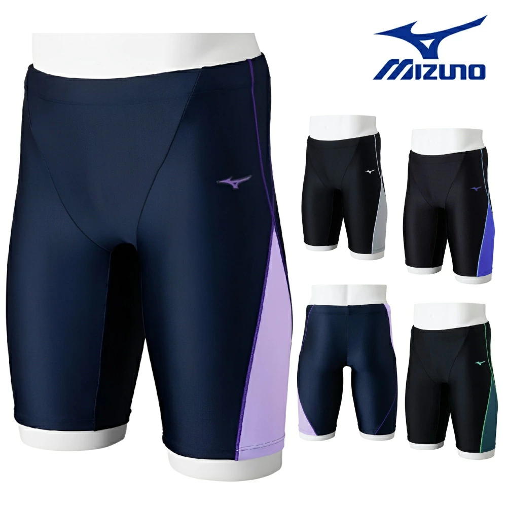 Rakuten - 【店内商品3点以上でさらに3％OFFクーポン配布中】ミズノ MIZUNO フィットネス水着 メンズ StrokeONEハーフスパッツ 2025年春夏モデル N2JBC101