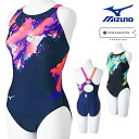 【店内商品3点以上でさらに3%OFFクーポン配布中】ミズノ MIZUNO 競泳水着 レディース WA承認モデル STREAM ACE ローカット ストリームフィットA 2025年春夏モデル N2MAC241 fina マーク あり