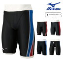 【クーポンで更に10%OFF対象】ミズノ MIZUNO 競泳水着 メンズ WA承認モデル ハーフスパッツ STREAM ACE ストリームフィットA N2MB1...