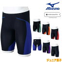 【店内商品3点以上でさらに3%OFFクーポン配布中】ミズノ MIZUNO 競泳水着 ジュニア男子 WA承認モデル GX・SONIC LITE ハーフスパッツ 2025年春夏モデル N2MBC411 fina マーク あり