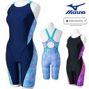 ミズノ MIZUNO 競泳水着 レディース WA承認モデル STREAM ACE ハーフスーツ マスターズバック オールインワン ストリームフィットA 2025...