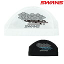 【店内商品3点以上でさらに3%OFFクーポン配布中】SWANS スワンズ 限定メッシュキャップ 水泳 スイムキャップ 和柄 SA-6WA