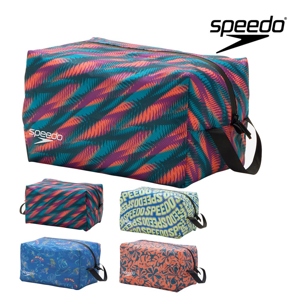 【店内商品3点以上でさらに3％OFFクーポン配布中】スピード SPEEDO 水泳 ノベルティーウォータープルーフエル Lサイズ ポーチ 防水 スイミングバッグ プール 2025年春夏モデル SE22505