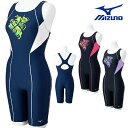 ミズノ MIZUNO フィットネス水着 レディース STROKE ONEオールインワン パッド付き 2025年春夏モデル N2JGC311(4)